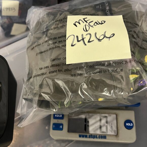 Boston Proper Zip Jacket Military Floral Embroidered Utility Green Festival XS - Picture 10 of 10